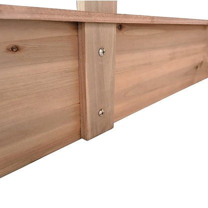Kids Wooden Toy Sandpit with Adjustable Canopy - Mekamart Australia