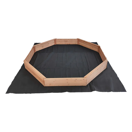 Kids Sand Pit Large Octagonal Wooden Sandpit - Mekamart Australia