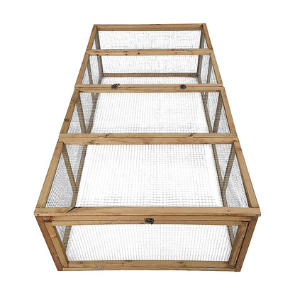 Chicken coop LARGE Run Guinea Pig Cage Villa Extension Rabbit hutch house pen