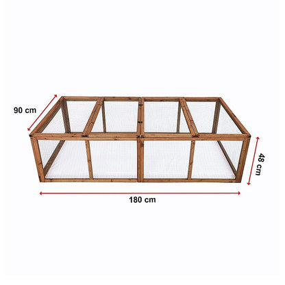 Chicken coop LARGE Run Guinea Pig Cage Villa Extension Rabbit hutch house pen