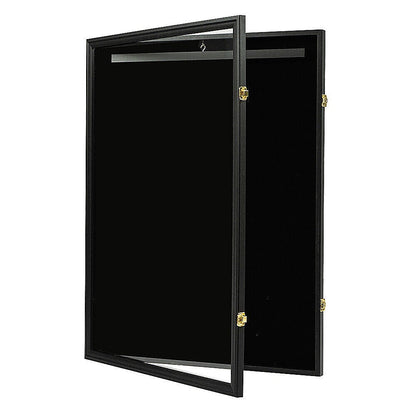 Wall Mounted Lockable Jersey Display Case 80cm Sports Memorabilia Storage Box For Football And Basketball Shirts