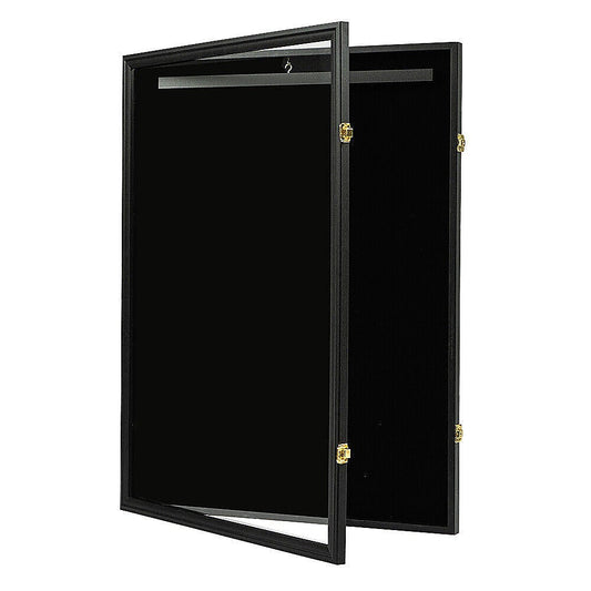 Wall Mounted Lockable Jersey Display Case 80cm Sports Memorabilia Storage Box For Football And Basketball Shirts