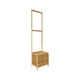 42x165cm Wooden Hall Stand Modern Style Minimalist Home Floor Coat Rack with Drawer - Mekamart Australia