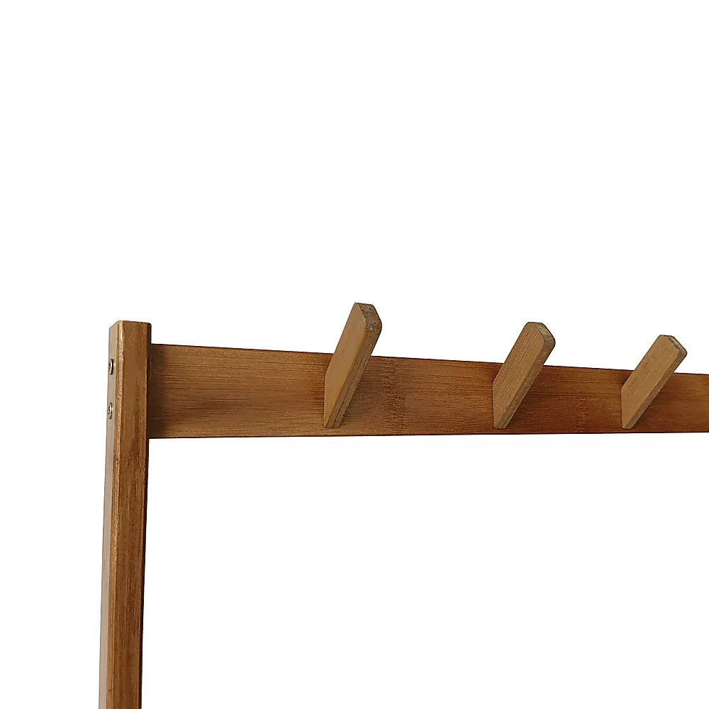 97x168cm Hallway Bench Coat Rack Stand Multifunctional Hall Shelf Entryway - Mekamart Australia