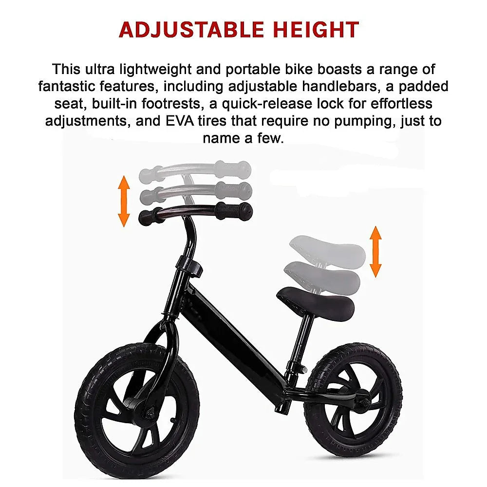 Kids Balance Bike Ride On Toys Push Bicycle Wheels - Mekamart Australia