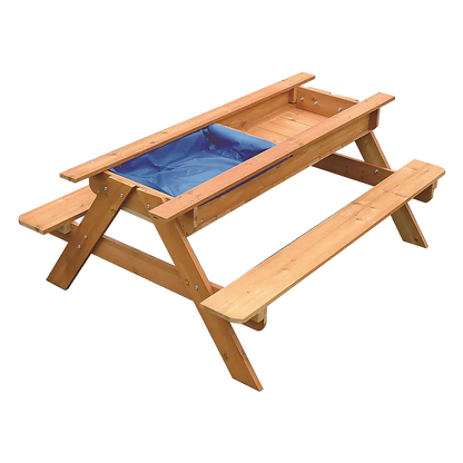 Sand & Water Wooden Picnic Table - Mekamart Australia