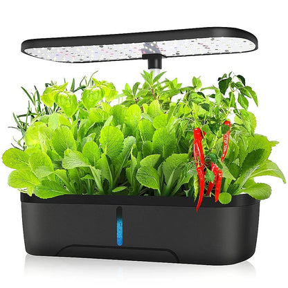 Hydroponics Growing System Indoor Germination Kit 12 Pods Home Gardening LED - Mekamart Australia