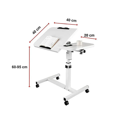 Laptop Desk Portable Mobile Computer Table Stand Adjustable Bed Study - Mekamart Australia
