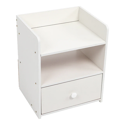 Bedside Tables Side Table Nightstand Storage Drawer Shelf Bedroom - Mekamart Australia