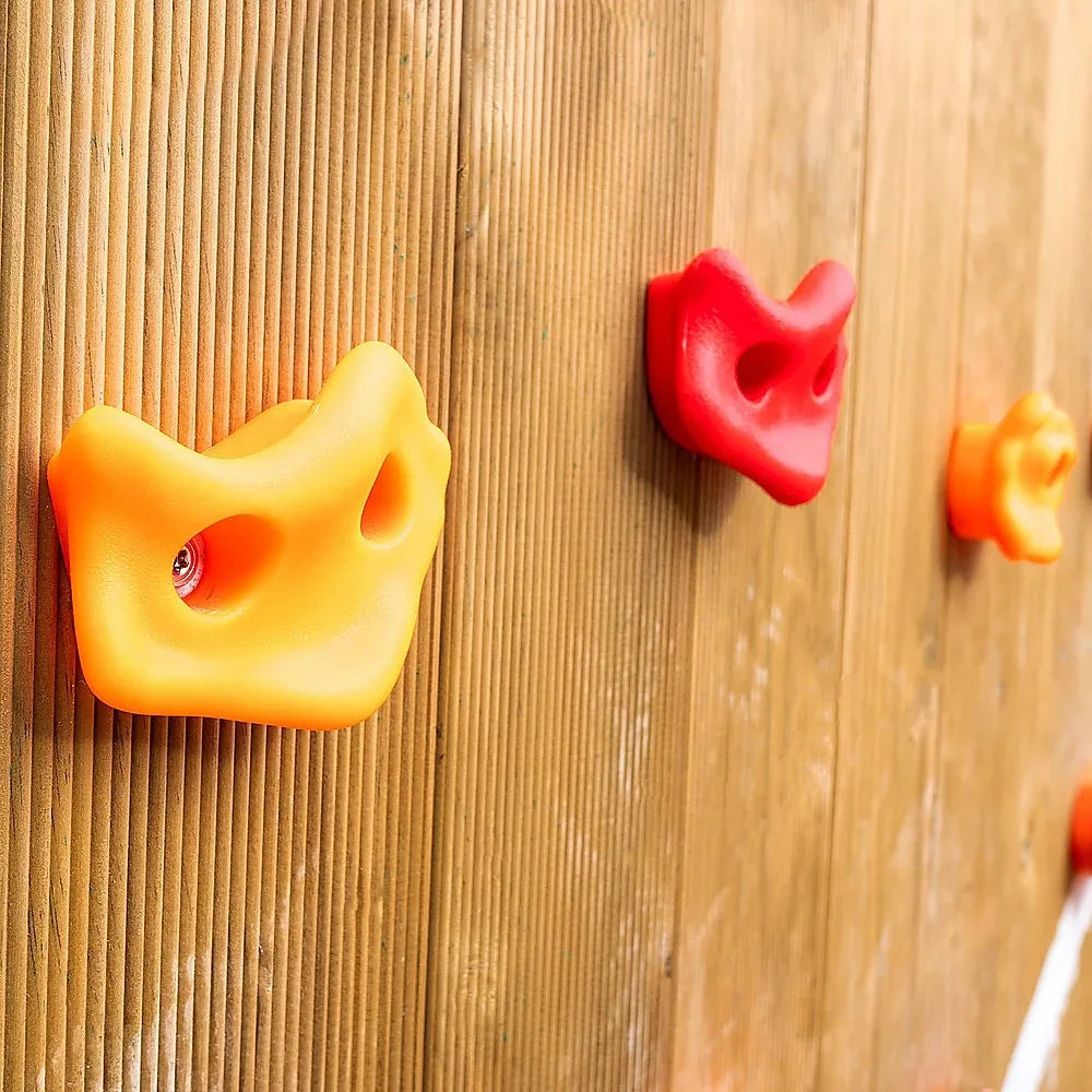 Deluxe 10 x Holds for Rock Climbing Wall Kids Outdoor Playground - Mekamart Australia