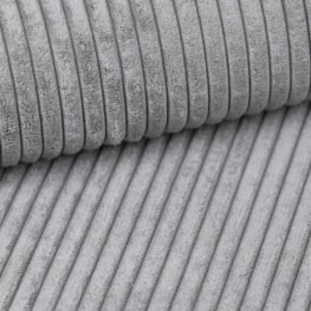 Jumbo Cord Beanbag Chair Cover Unfilled Large Bean Bag - Grey - Mekamart Australia
