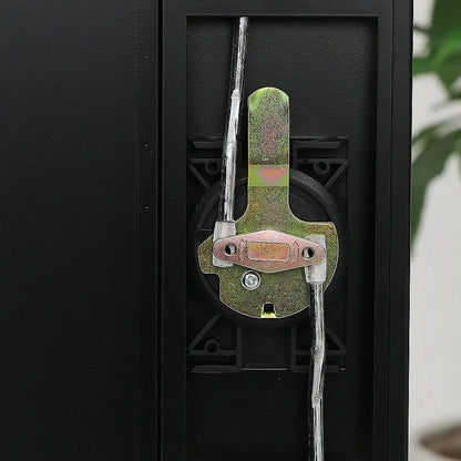 Two-Door Metal Short Cabinet Shelf Storage for Home Office Gym - Mekamart Australia