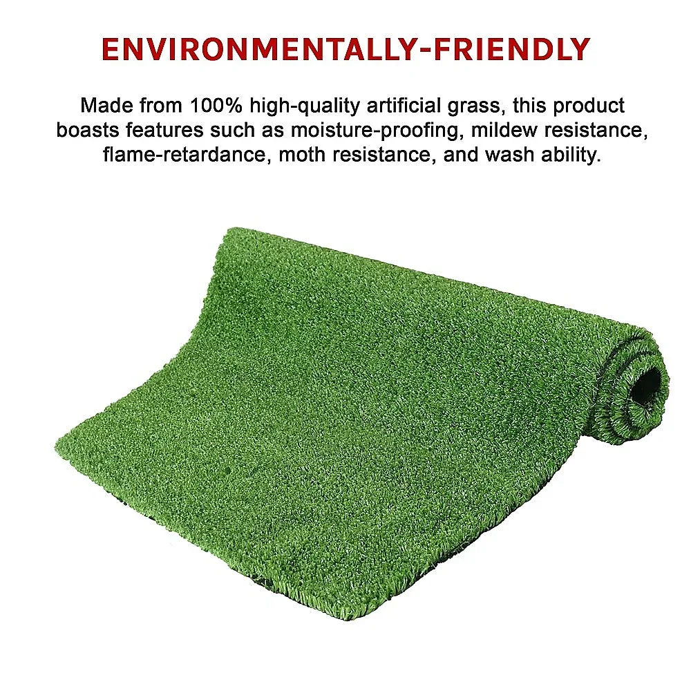 200cm x 250cm Lawn Turf Artificial Grass Mat Carpet Fake Synthetic Garden Landscape - Mekamart Australia