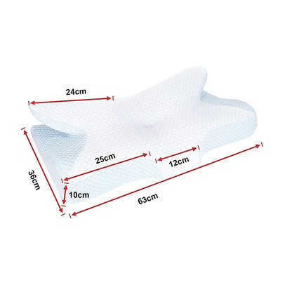 Memory Foam Pillow for Sleeping Orthopedic Cervical Ergonomic Neck Support - Mekamart Australia
