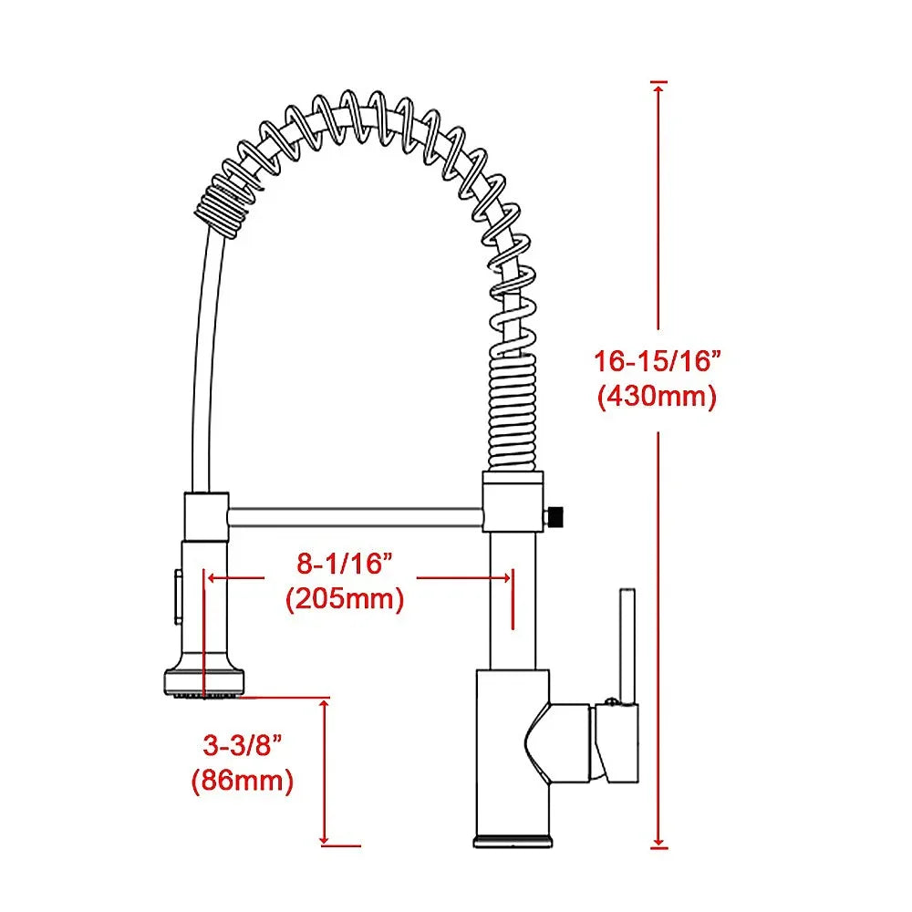 Basin Mixer Tap Faucet w/Extend -Kitchen Laundry Sink - Mekamart Australia