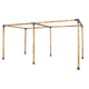 Roof Pergola Gazebo Shed Matte Black Steel Brackets DIY Kits - Mekamart Australia