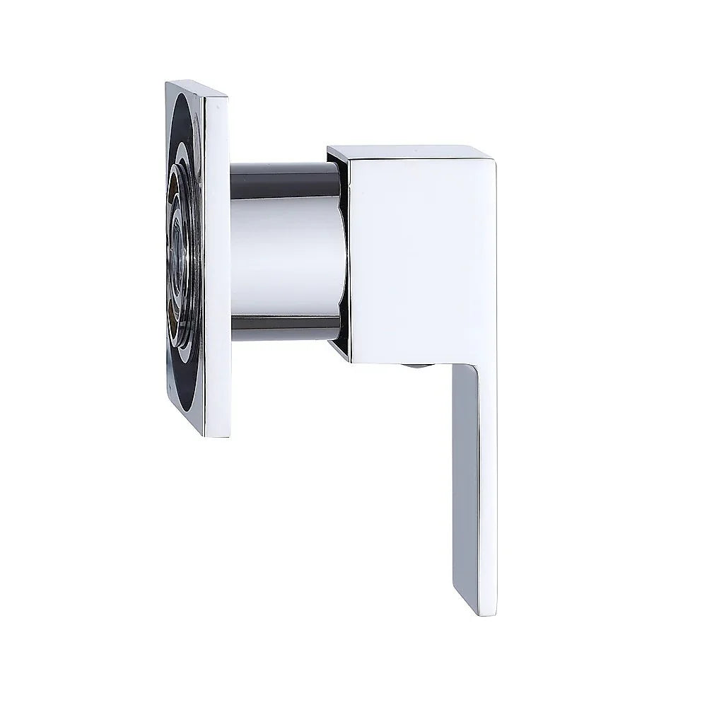 Bathroom Shower Bath Hot and Cold Square Mixer WATERMARK Certified in Chrome - Mekamart Australia