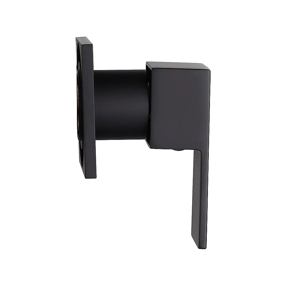 Bathroom Shower Bath Hot and Cold Square Mixer WATERMARK Certified in Black - Mekamart Australia