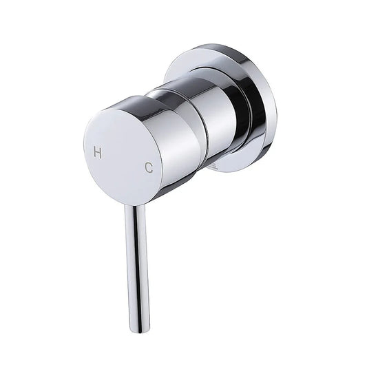 Single Round Shower Bath Mixer Tap Bathroom WATERMARK Approved - Mekamart Australia