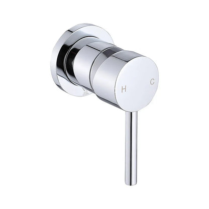 Single Round Shower Bath Mixer Tap Bathroom WATERMARK Approved - Mekamart Australia
