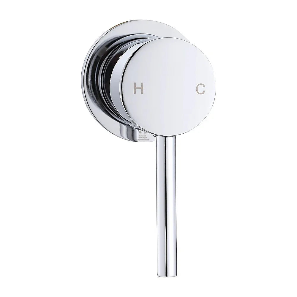 Single Round Shower Bath Mixer Tap Bathroom WATERMARK Approved - Mekamart Australia