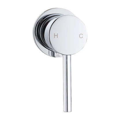 Single Round Shower Bath Mixer Tap Bathroom WATERMARK Approved - Mekamart Australia