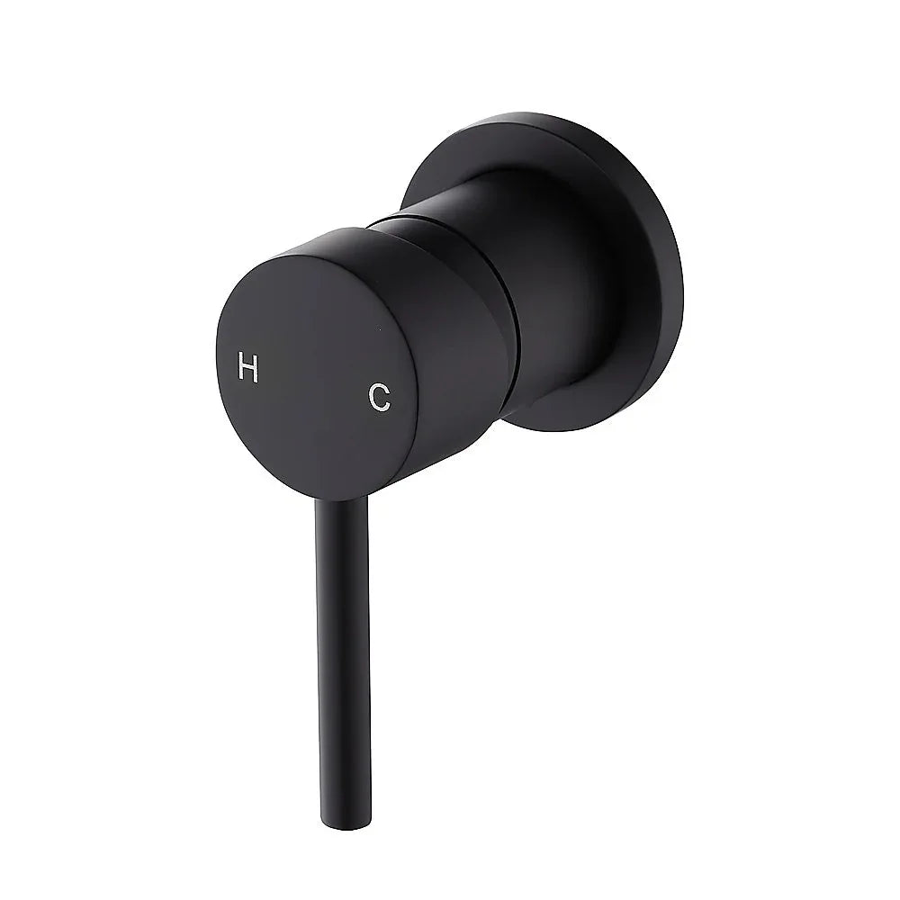 Single Round Shower Bath Mixer Tap Bathroom WATERMARK Approved - Mekamart Australia