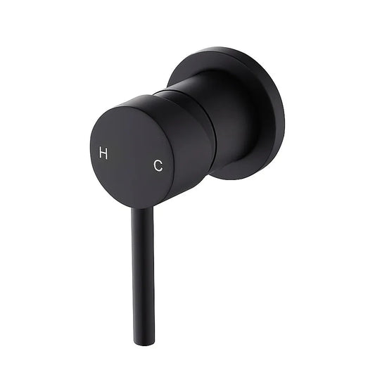Single Round Shower Bath Mixer Tap Bathroom WATERMARK Approved - Mekamart Australia
