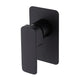 Single Square Shower Bath Mixer Tap Bathroom WATERMARK Approved in Black - Mekamart Australia