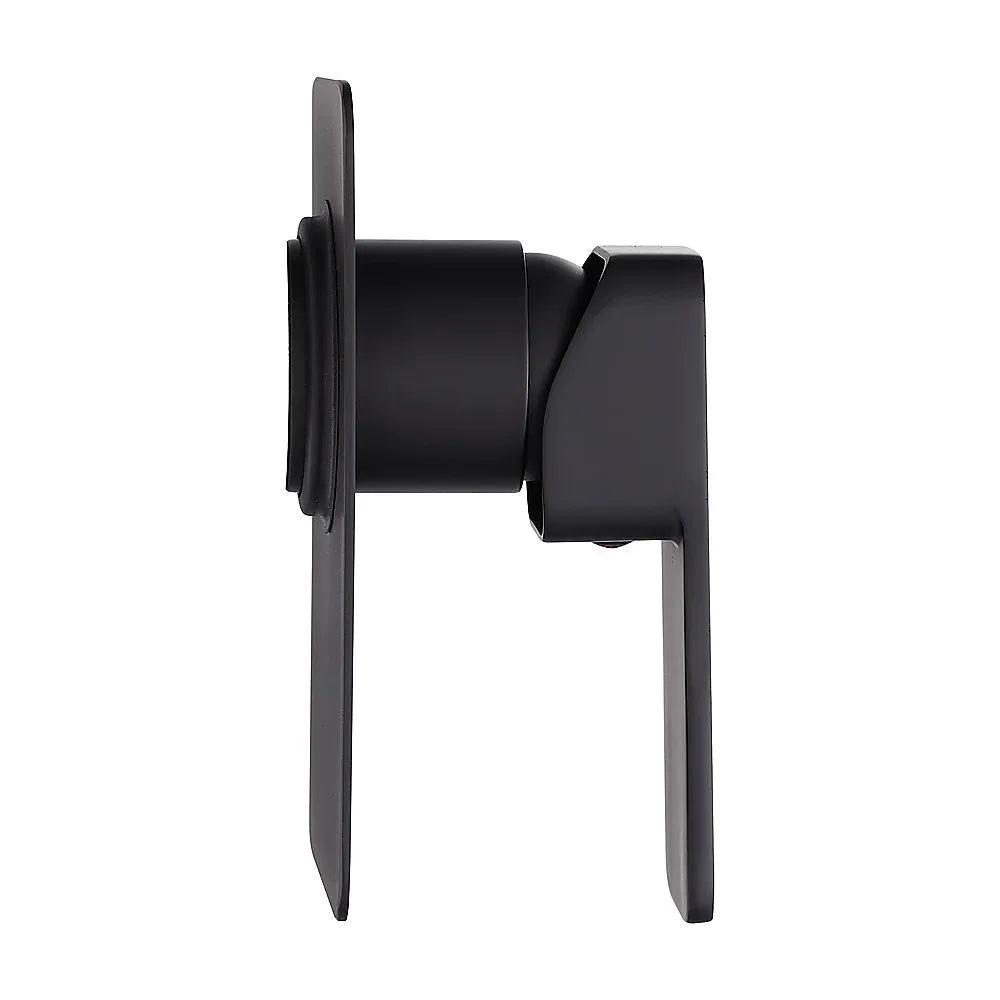 Single Square Shower Bath Mixer Tap Bathroom WATERMARK Approved in Black - Mekamart Australia