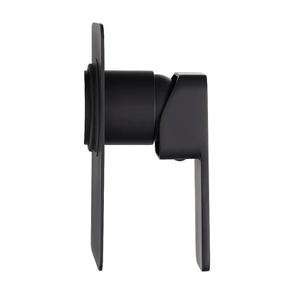 Single Square Shower Bath Mixer Tap Bathroom WATERMARK Approved in Black - Mekamart Australia