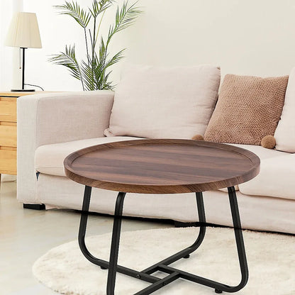 Side Table for Living Room Round Coffee Table - Mekamart Australia