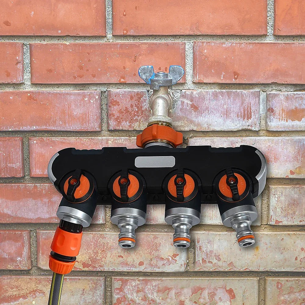 4-Way Water Distributor Garden Irrigation - Mekamart Australia