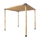 Roof Pergola Gazebo Shed Matte Black Steel Brackets and Coffee Screen DIY Kits - Mekamart Australia