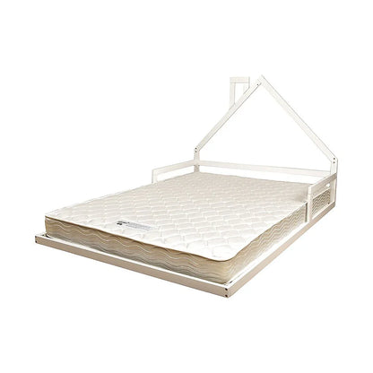 Pine Wood Floor Bed House Frame for Kids and Toddlers - Mekamart Australia
