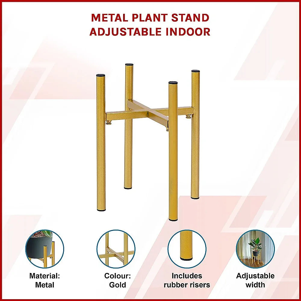 Metal Plant Stand Adjustable Indoor - Mekamart Australia