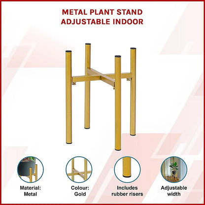 Metal Plant Stand Adjustable Indoor - Mekamart Australia