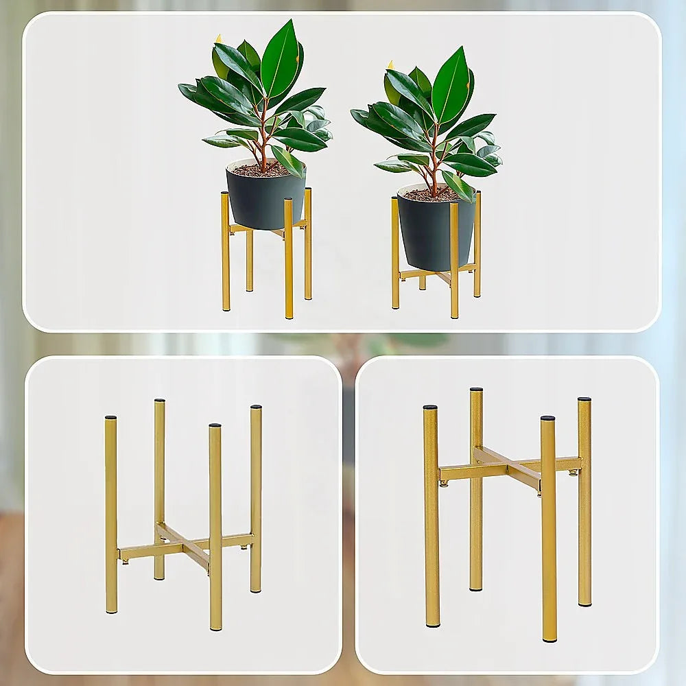Metal Plant Stand Adjustable Indoor - Mekamart Australia