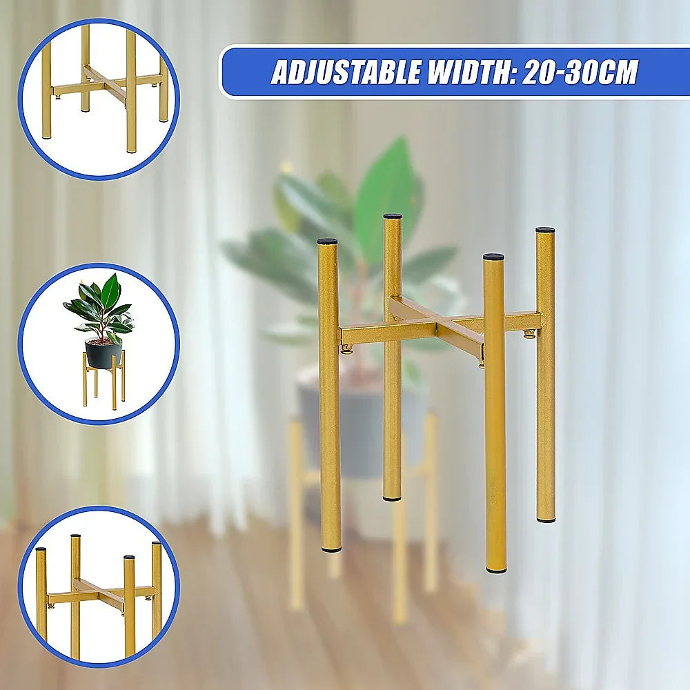 Metal Plant Stand Adjustable Indoor - Mekamart Australia