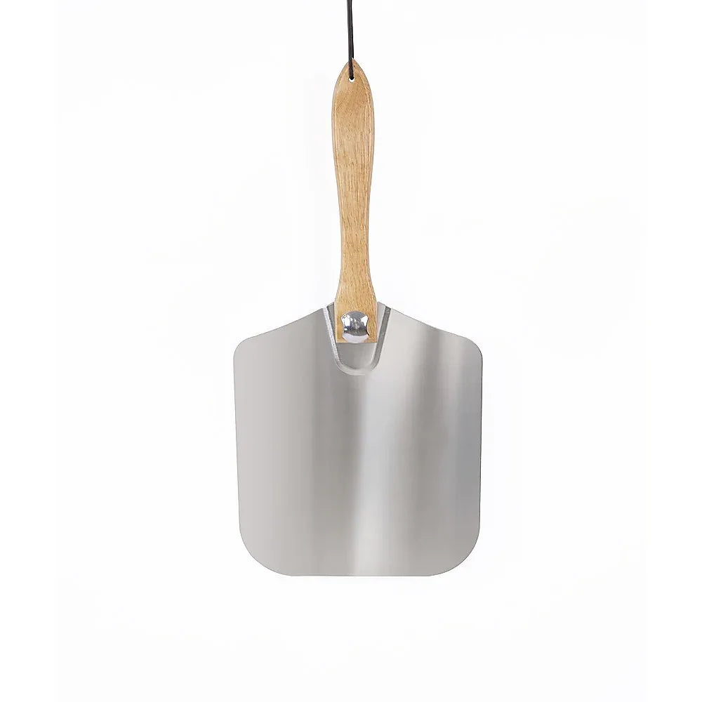 Pizza Peel Paddle w/ Foldable Handle for Baking Oven & Grill Aluminium - Mekamart Australia