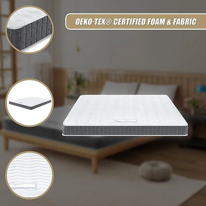 King Memory Foam Mattress – OEKO-TEX® Textile & CertiPUR-US® Certified Foam - Mekamart Australia