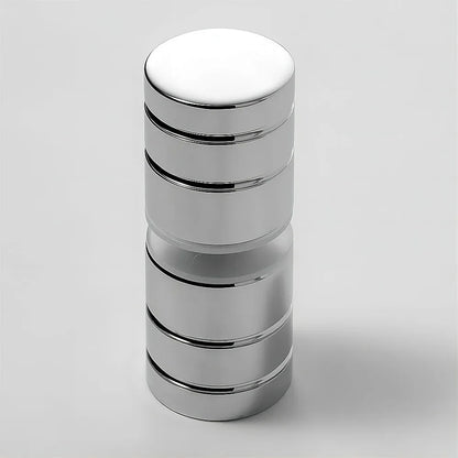 Brass Shower Door Round Knob Handle in Chrome - Mekamart Australia