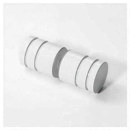 Brass Shower Door Round Knob Handle in White - Mekamart Australia