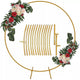 250cm Round Balloon Arch Frame Stand Gold - Mekamart Australia