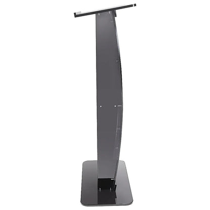 120cm Acrylic Podium Stand Black - Mekamart Australia