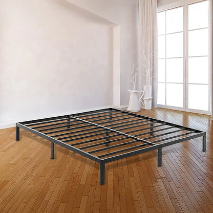 King Full Metal Bed Frame Base – Sturdy Steel Bed Base for Australian Mattress - Mekamart Australia