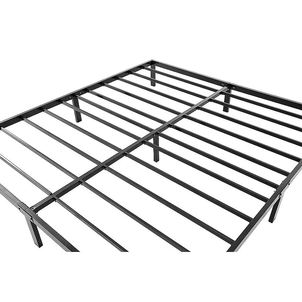 King Full Metal Bed Frame Base – Sturdy Steel Bed Base for Australian Mattress - Mekamart Australia