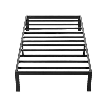 Single Full Metal Bed Frame Base – Sturdy Steel Bed Base for Australian Mattress - Mekamart Australia