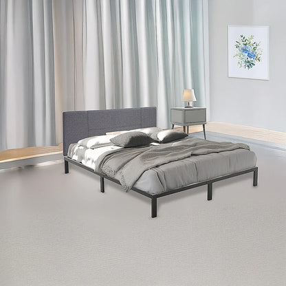 Single Full Metal Bed Frame Base – Sturdy Steel Bed Base for Australian Mattress - Mekamart Australia