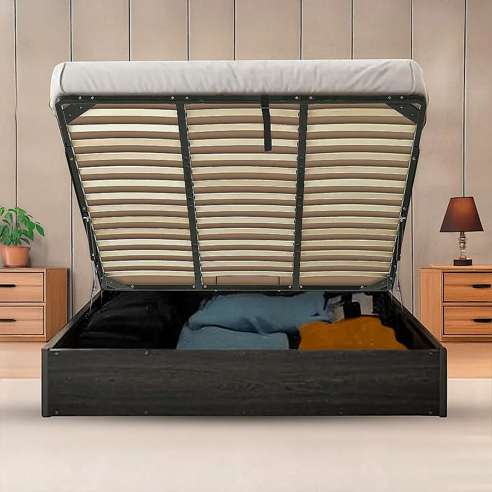 King Gas Lift Bed Mechanism with Frame – Storage Platform & Sofa Bed Kit - Mekamart Australia